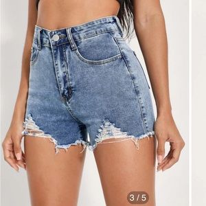 Jean shorts high waisted